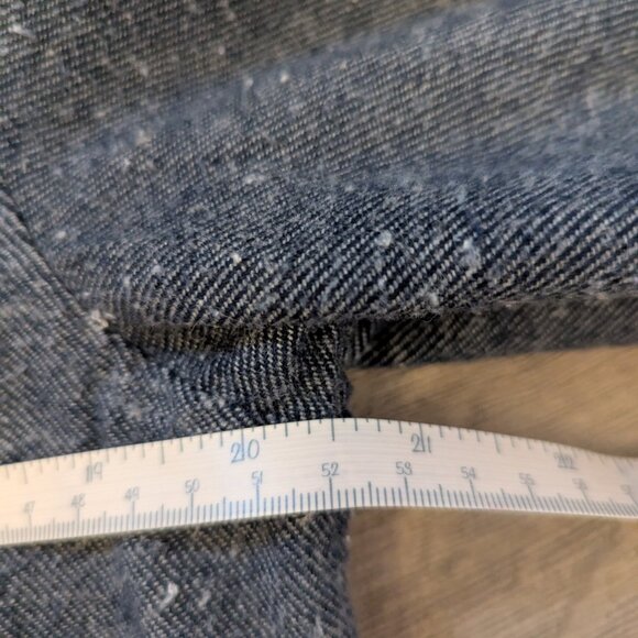 Men's RVCA Blue Flannel Button-Up - Picture 6 of 7